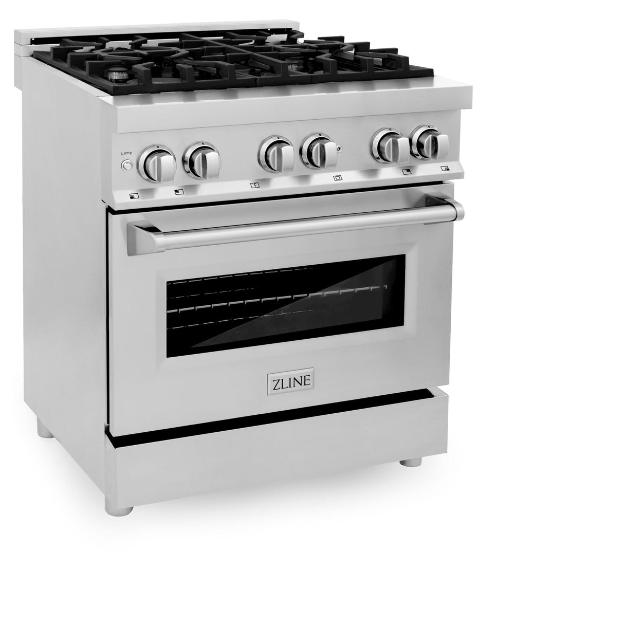 ZLINE 30 in. Dual Fuel Range with Gas Stove and Electric Oven in Stainless Steel (RA30) [Color: Stainless Steel] - (RA30)