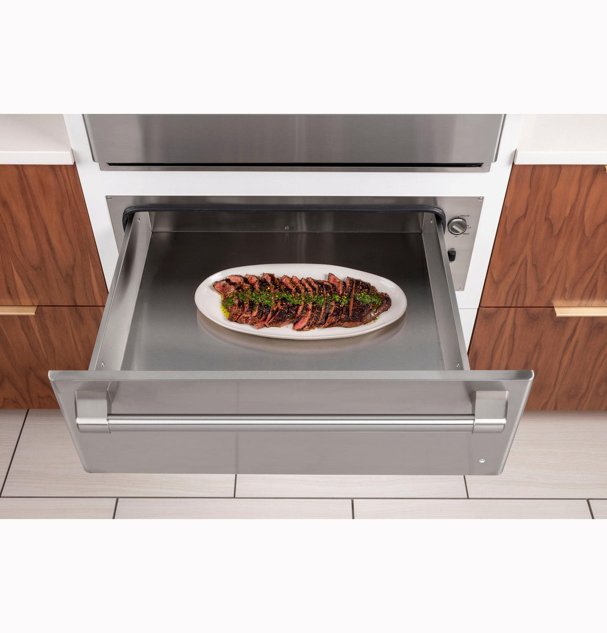 Caf(eback)(TM) 30" Warming Drawer - (CTW900P3PD1)