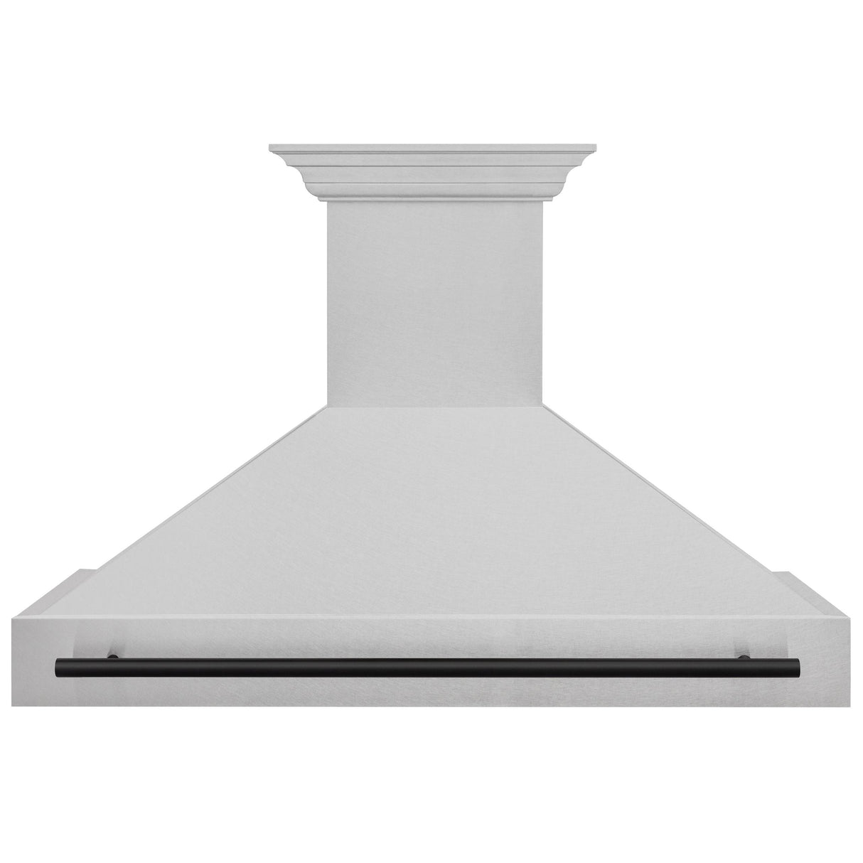 48 in. ZLINE Autograph Edition DuraSnow Stainless Steel Range Hood with DuraSnow Stainless Steel Shell (8654SNZ-48) [Color: Matte Black] - (8654SNZ48MB)