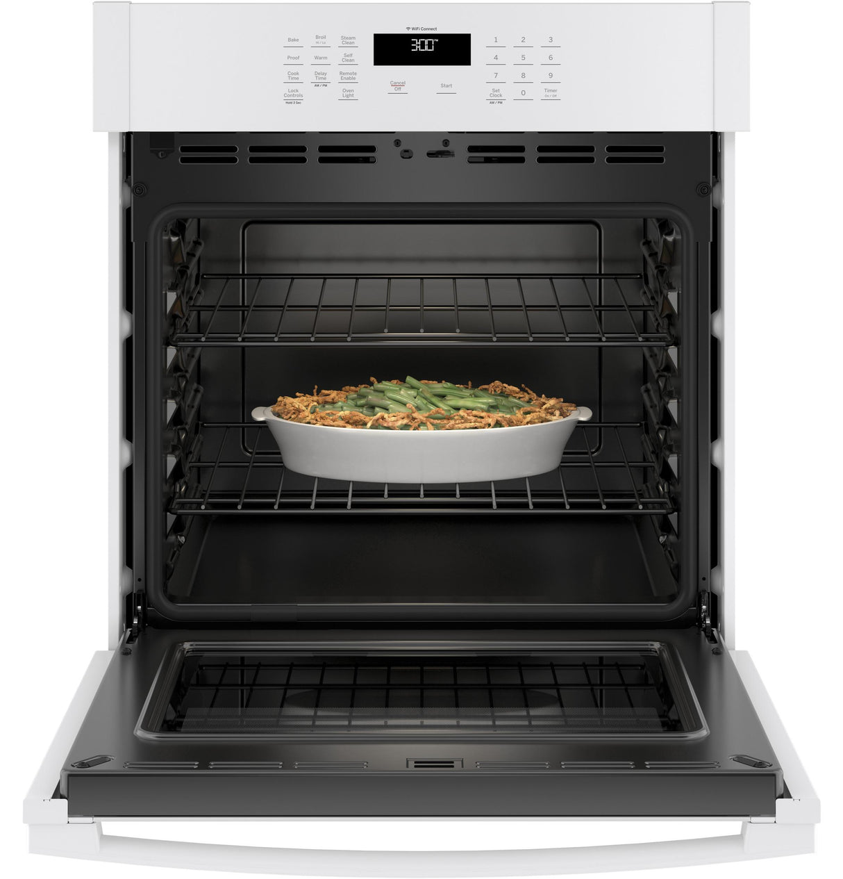 GE(R) 27" Smart Built-In Single Wall Oven - (JKS3000DNWW)