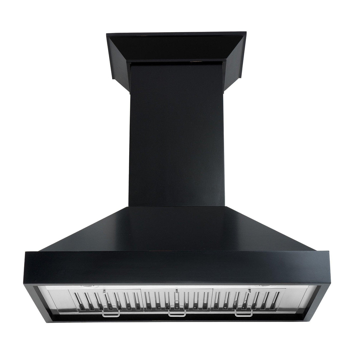 ZLINE Convertible Vent Wooden Wall Mount Range Hood in Black (KBCC) - (KBCC36)