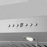 ZLINE Island Mount Range Hood in Stainless Steel with Built-in ZLINE CrownSound Bluetooth Speakers (KL3iCRN-BT) - (KL3ICRNBT42)