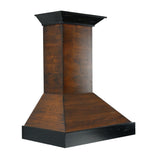 ZLINE Convertible Vent Wooden Wall Mount Range Hood in Antigua and Walnut (KBAR) - (KBAR30)