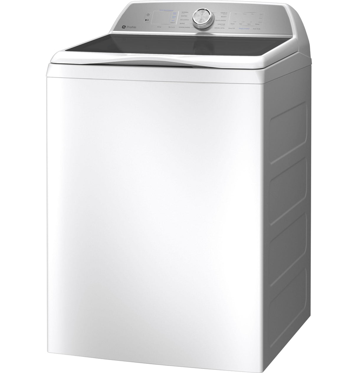 GE Profile(TM) ENERGY STAR(R) 5.0 cu. ft. Capacity Washer with Smarter Wash Technology and FlexDispense(TM) - (PTW600BSRWS)