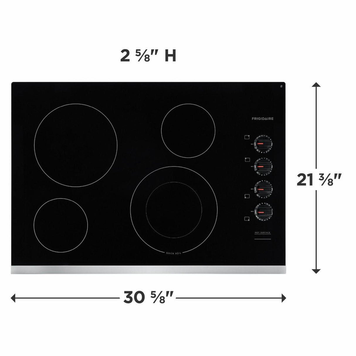 Frigidaire 30" Electric Cooktop - (FFEC3025US)