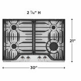 Frigidaire 30" Gas Cooktop - (FCCG3027AS)