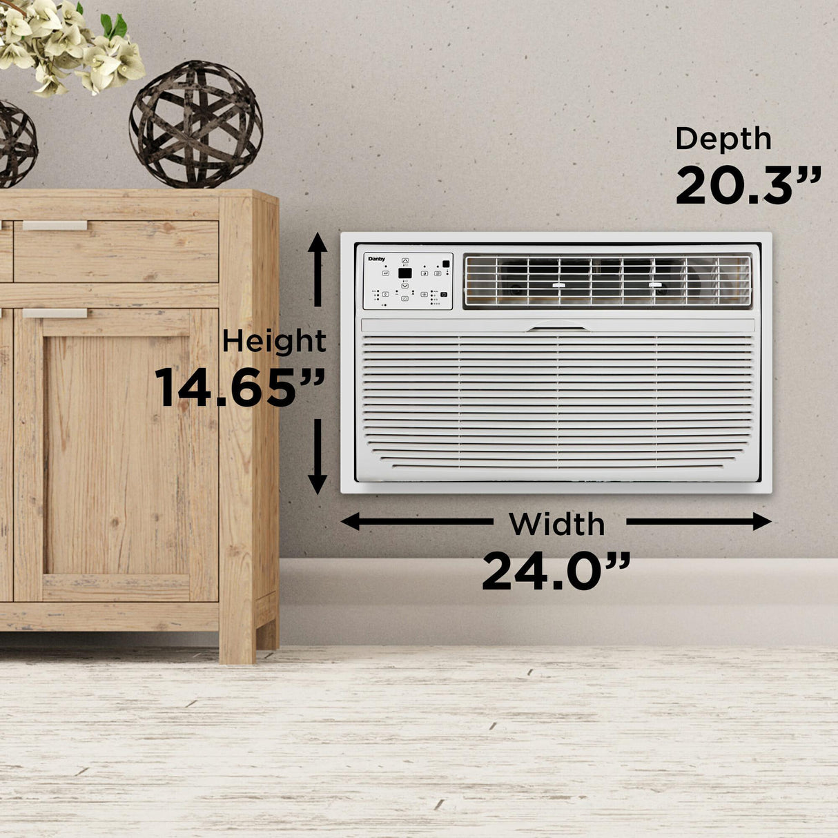 Danby 10000 BTU Through-the-Wall AC in White - (DTAC100B1WDB)