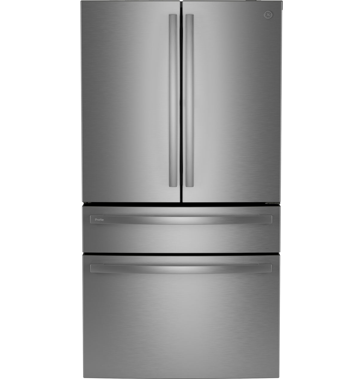 GE Profile(TM) Series ENERGY STAR(R) 28.7 Cu. Ft. Smart Fingerprint Resistant 4-Door French-Door Refrigerator With Dual-Dispense AutoFill Pitcher - (PGE29BYTFS)