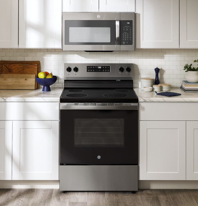 GE® 30" Free-Standing Electric Range