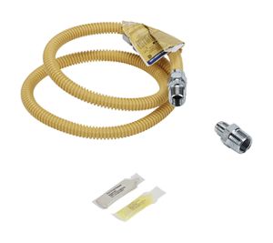 4' Long 3/8" Safety+PLUS® ProCoat Dryer Gas Connector Kit - (M5304490734)