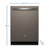 GE(R) ENERGY STAR(R) Top Control with Stainless Steel Interior Dishwasher with Sanitize Cycle - (GDT670SMVES)