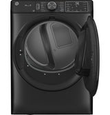 GE(R) ENERGY STAR(R) 7.8 cu. ft. Capacity Smart Front Load Gas Dryer with Steam and Sanitize Cycle - (GFD65GSPVDS)