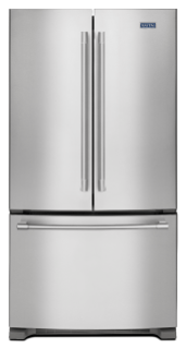 33-INCH WIDE FRENCH DOOR REFRIGERATOR WITH WATER DISPENSER - 22 CU. FT - (MRFF5033PZ)