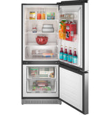 GE Profile(TM) 10.0 cu. ft. 12V DC Bottom Freezer Refrigerator - (PBV10RSTSS)