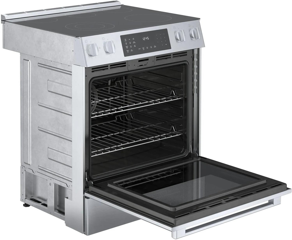 800 Series Electric Slide-in Range 30" Stainless Steel - (HEI8056U)