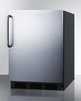 24" Wide Refrigerator-freezer - (CT663BKSSTB)