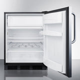 24" Wide Built-in Refrigerator-freezer - (CT663BKCSS)