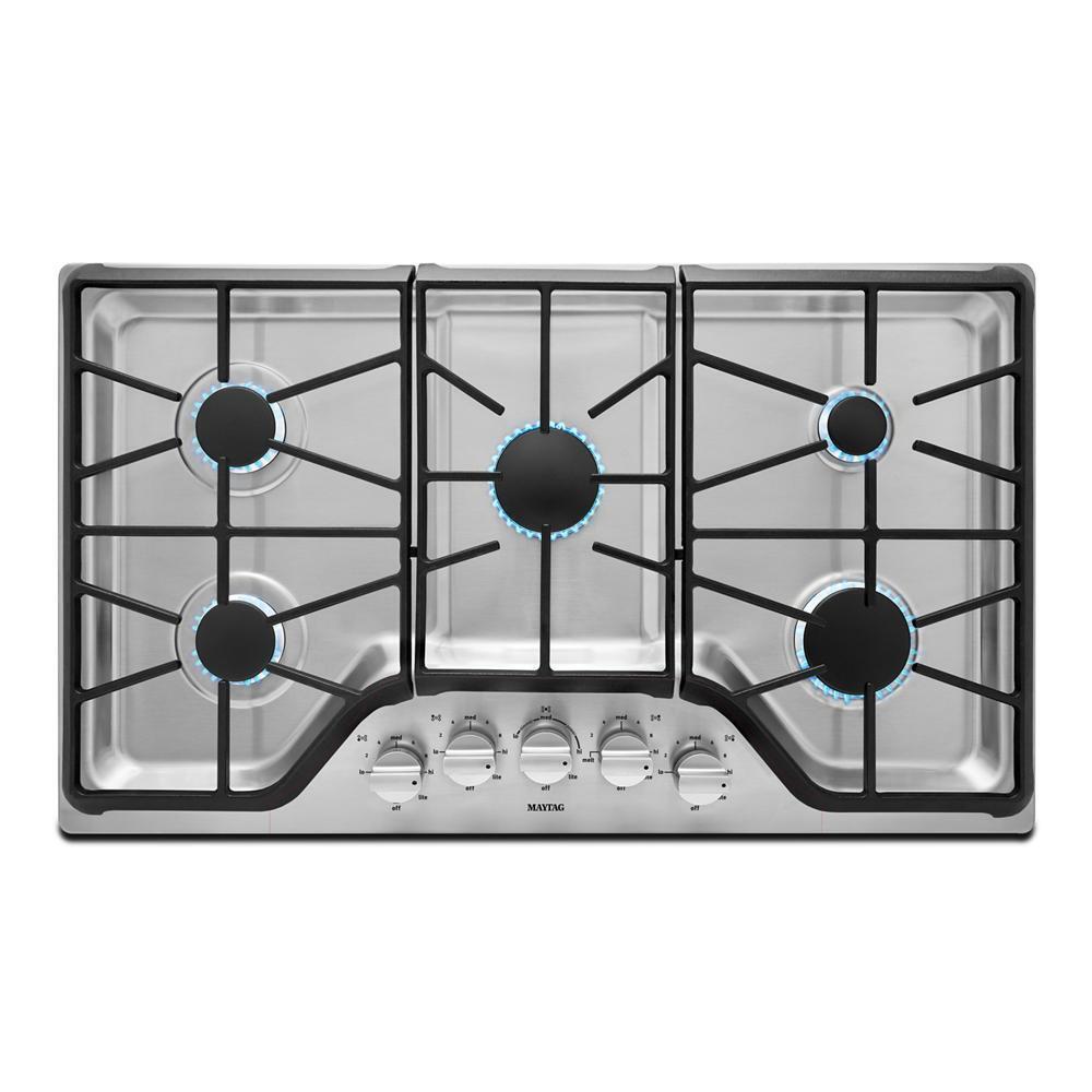 36-inch Wide Gas Cooktop with DuraGuard(TM) Protective Finish - (MGC9536DS)