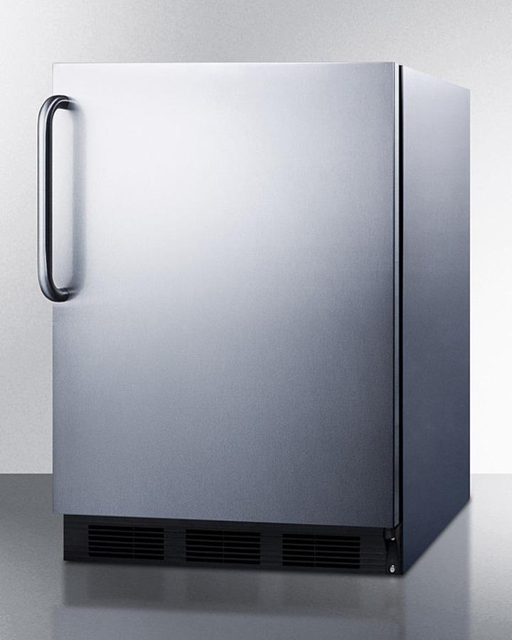 24" Wide Built-in Refrigerator-freezer - (CT663BKCSS)