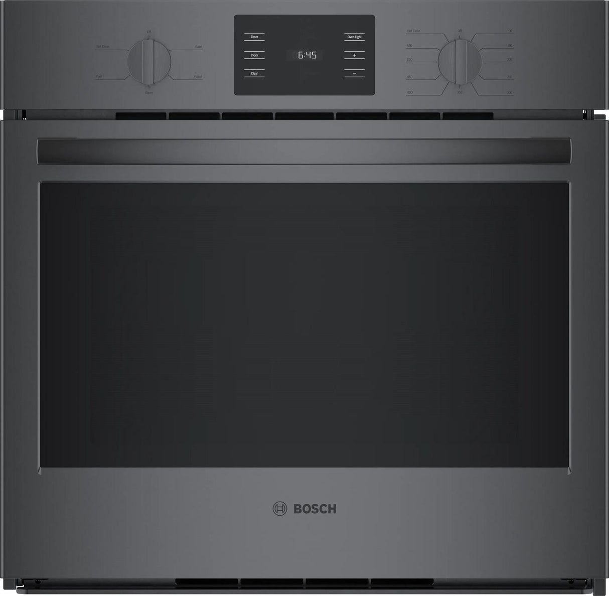 500 Series Single Wall Oven 30" Black Stainless Steel - (HBL5344UC)