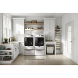 Front Load Electric Dryer with Extra Power and Quick Dry cycle - 7.3 cu. ft. - (MED5630HW)