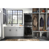 Front Load Electric Dryer with Extra Power and Quick Dry cycle - 7.3 cu. ft. - (MED5630MBK)