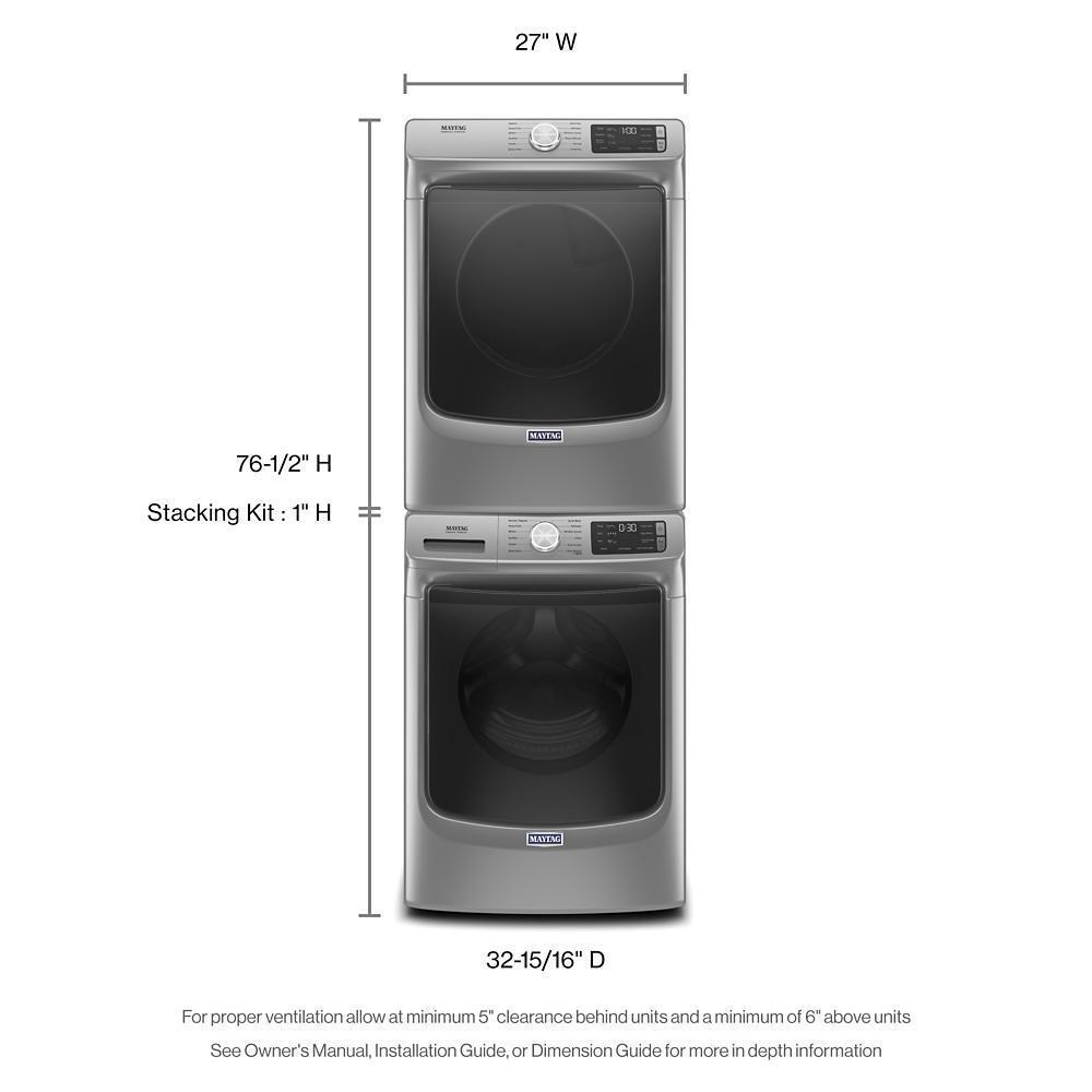 Front Load Electric Dryer with Extra Power and Quick Dry Cycle - 7.3 cu. ft. - (MED6630HC)