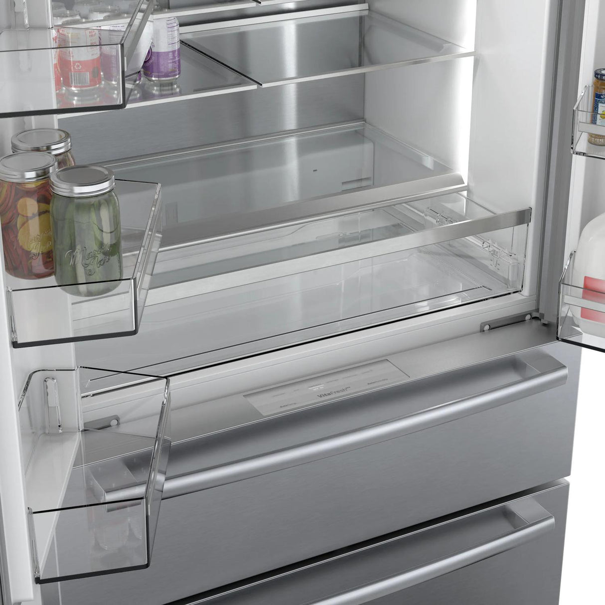 800 Series French Door Bottom Mount Refrigerator 36" Stainless steel (with anti-fingerprint) - (B36CL80SNS)