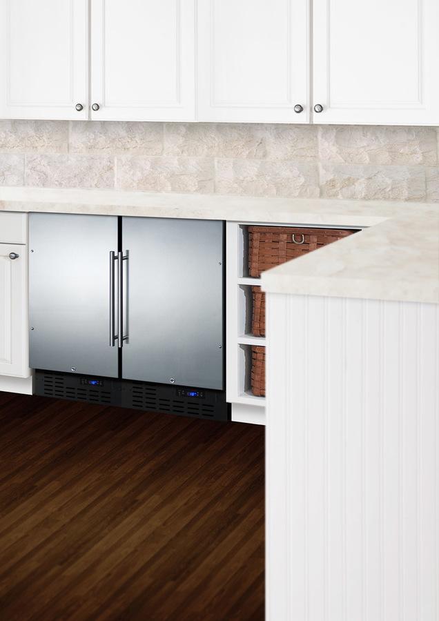 18" Wide Built-in All-refrigerator, ADA Compliant - (FF1843BSSADA)