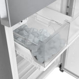 800 Series Freestanding Bottom Freezer Refrigerator 24" Easy Clean Brushed Steel - (B24CB80ESS)