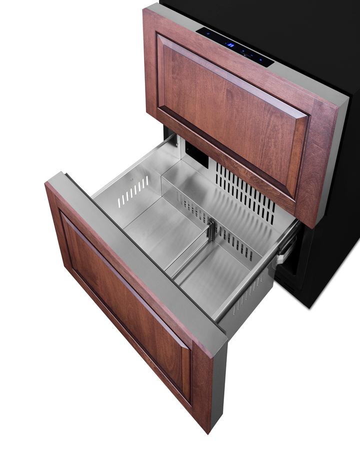 24" Wide 2-drawer All-refrigerator, ADA Compliant (panels Not Included) - (ADRD241PNR)