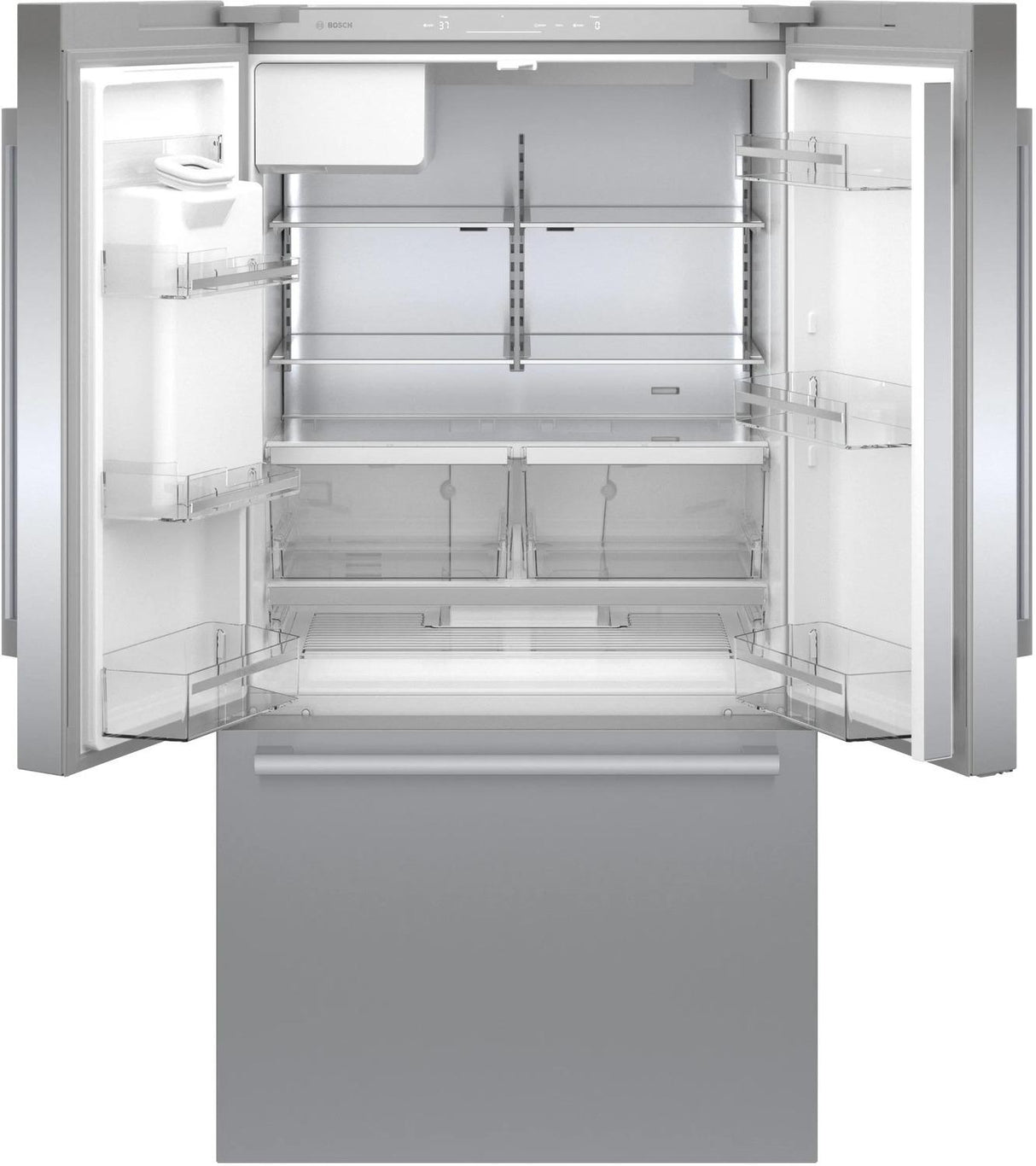 500 Series French Door Bottom Mount Refrigerator 36" Stainless steel (with anti-fingerprint) - (B36CD50SNS)