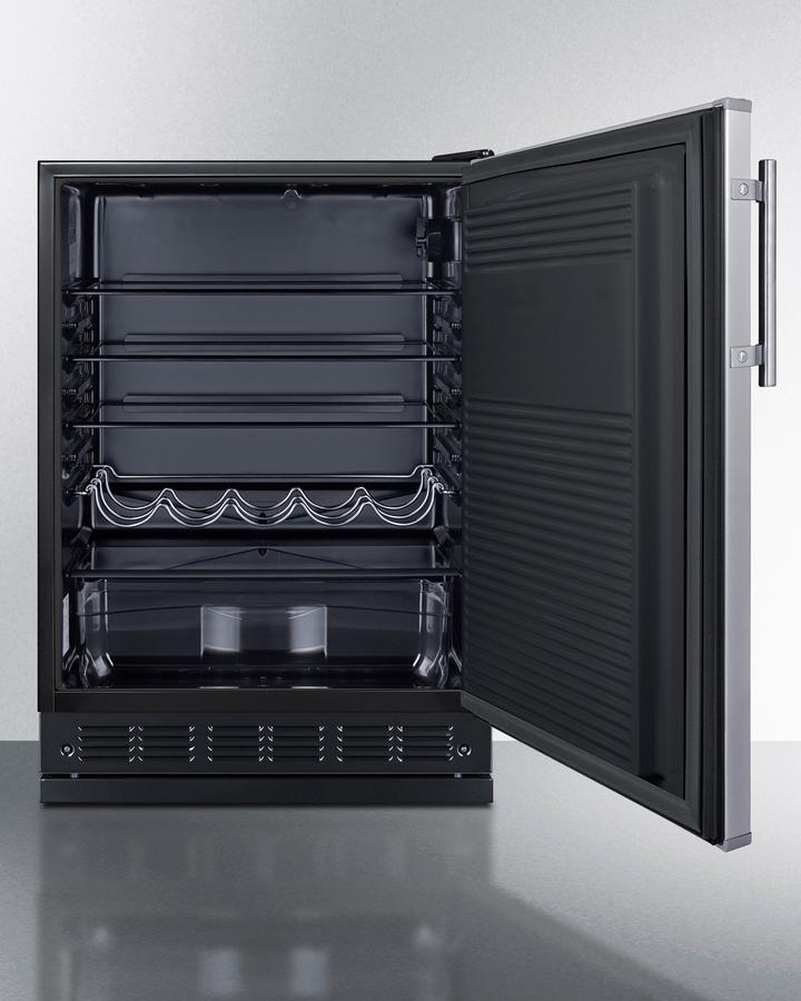 24" Wide All-refrigerator - (FF708BLSSRS)