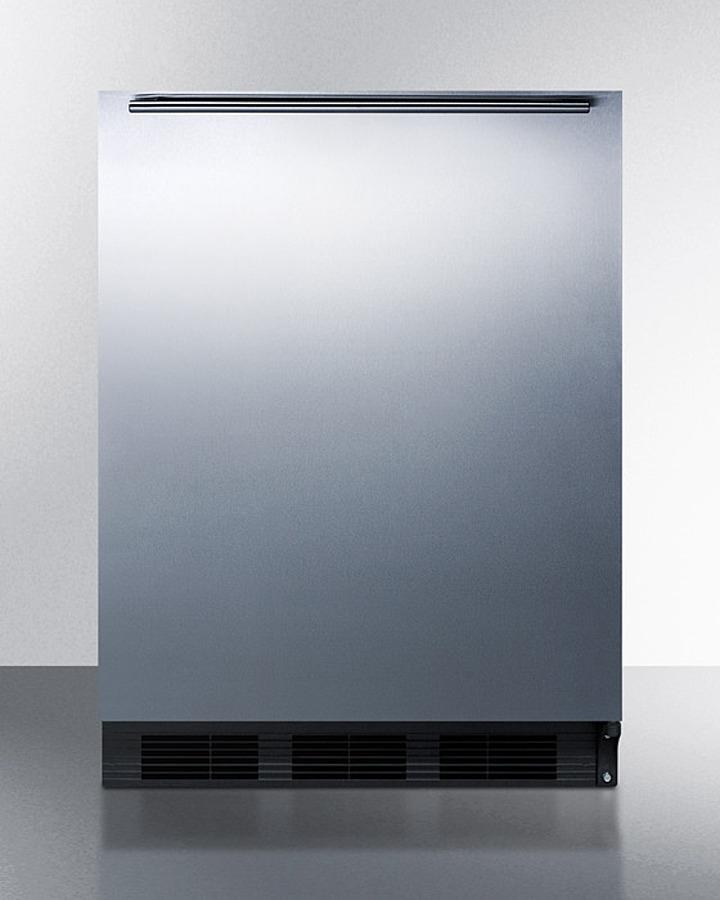 24" Wide Refrigerator-freezer - (CT663BKSSHH)