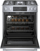 800 Series Gas Slide-in Range 30" Stainless Steel - (HGI8056UC)