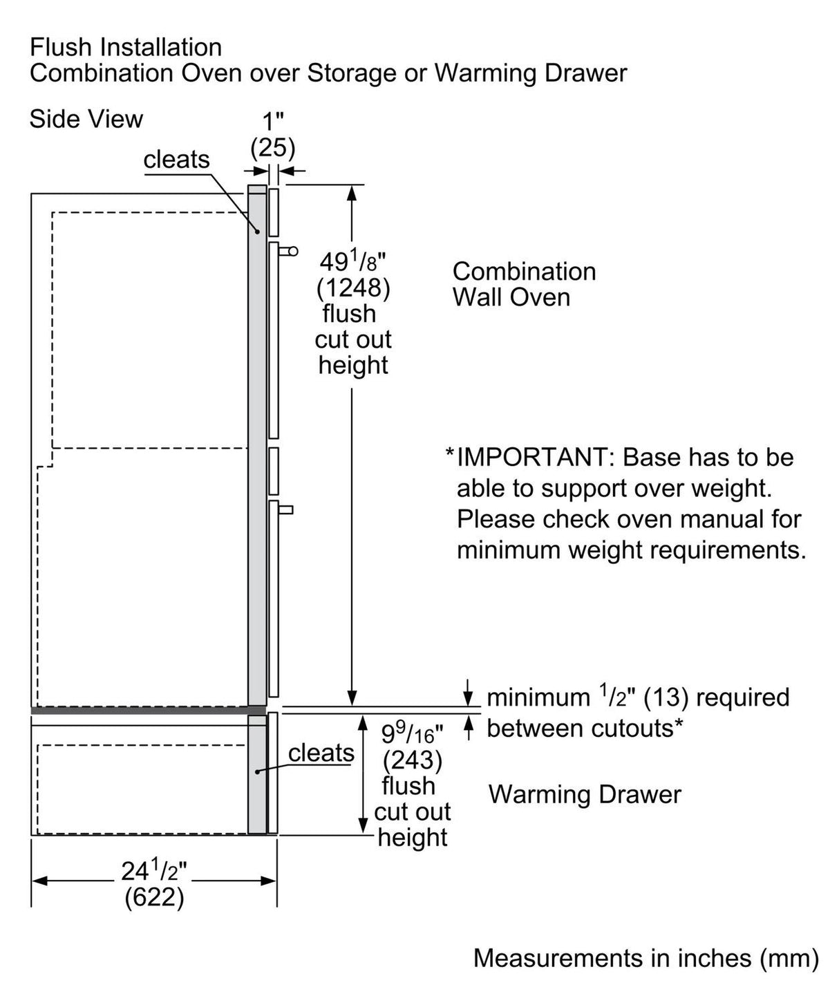 500 Series, 30" Combo, Upper: Microwave, Lower: EU Conv, Knob Control - (HBL57M52UC)