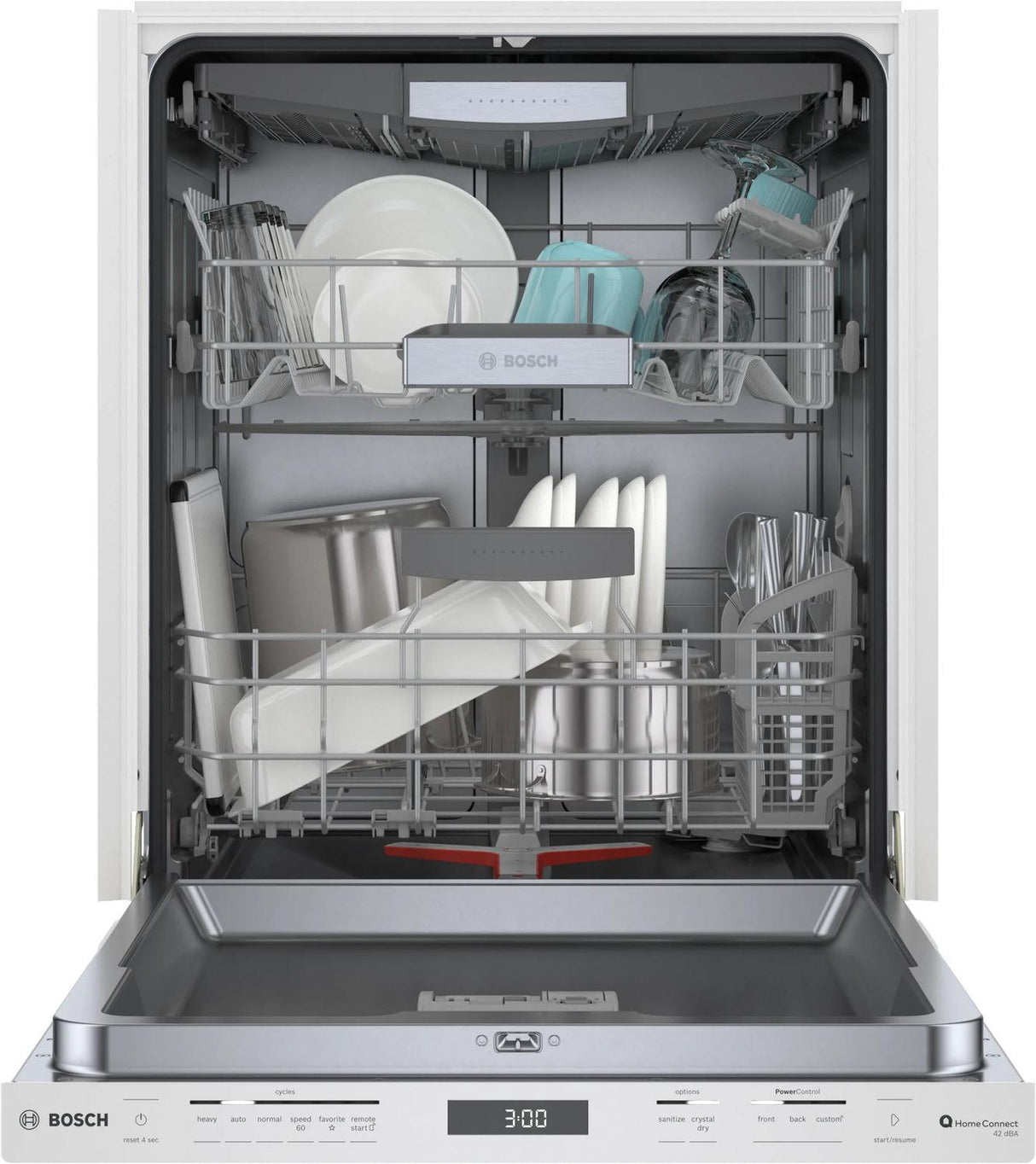 800 Series Dishwasher 24" White - (SHP78CM2N)