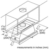 500 Series, 30" Pull-out Hood S/S - (HUI50351UC)