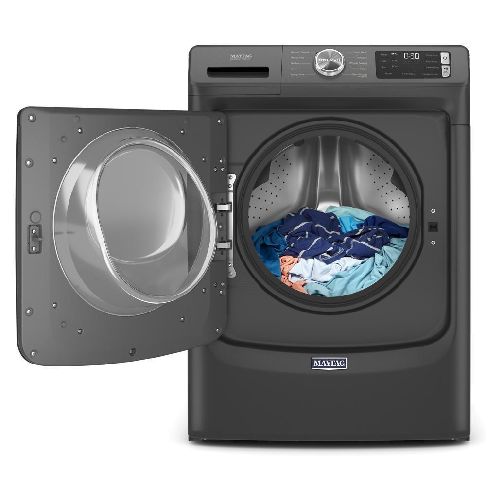 Front Load Washer with Extra Power and 12-Hr Fresh Spin(TM) option - 4.5 cu. ft. - (MHW5630MBK)