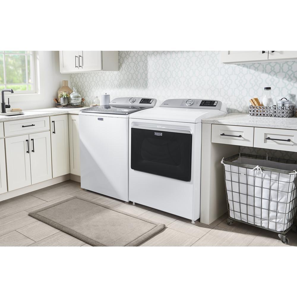 Smart Top Load Electric Dryer with Extra Power - 7.4 cu. ft. - (MED6230HW)