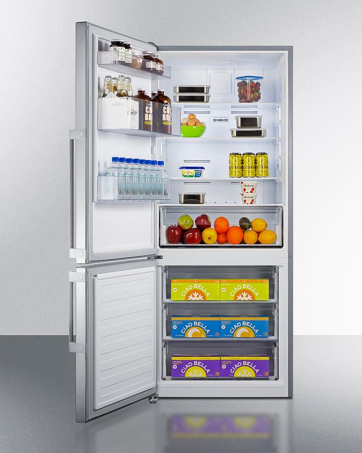 28" Wide Bottom Freezer Refrigerator - (FFBF283SSLHD)