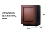 24" Wide Built-in All-refrigerator, ADA Compliant (panel Not Included) - (ASDS2413IF)