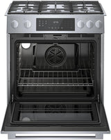 800 Series Gas Slide-in Range 30" Stainless Steel - (HGI8056UC)