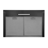 Broan(R) Elite EW48 Series 30-Inch Pyramidal Chimney Range Hood, 460 Max Blower CFM, Black Stainless Steel - (EW4830BLS)