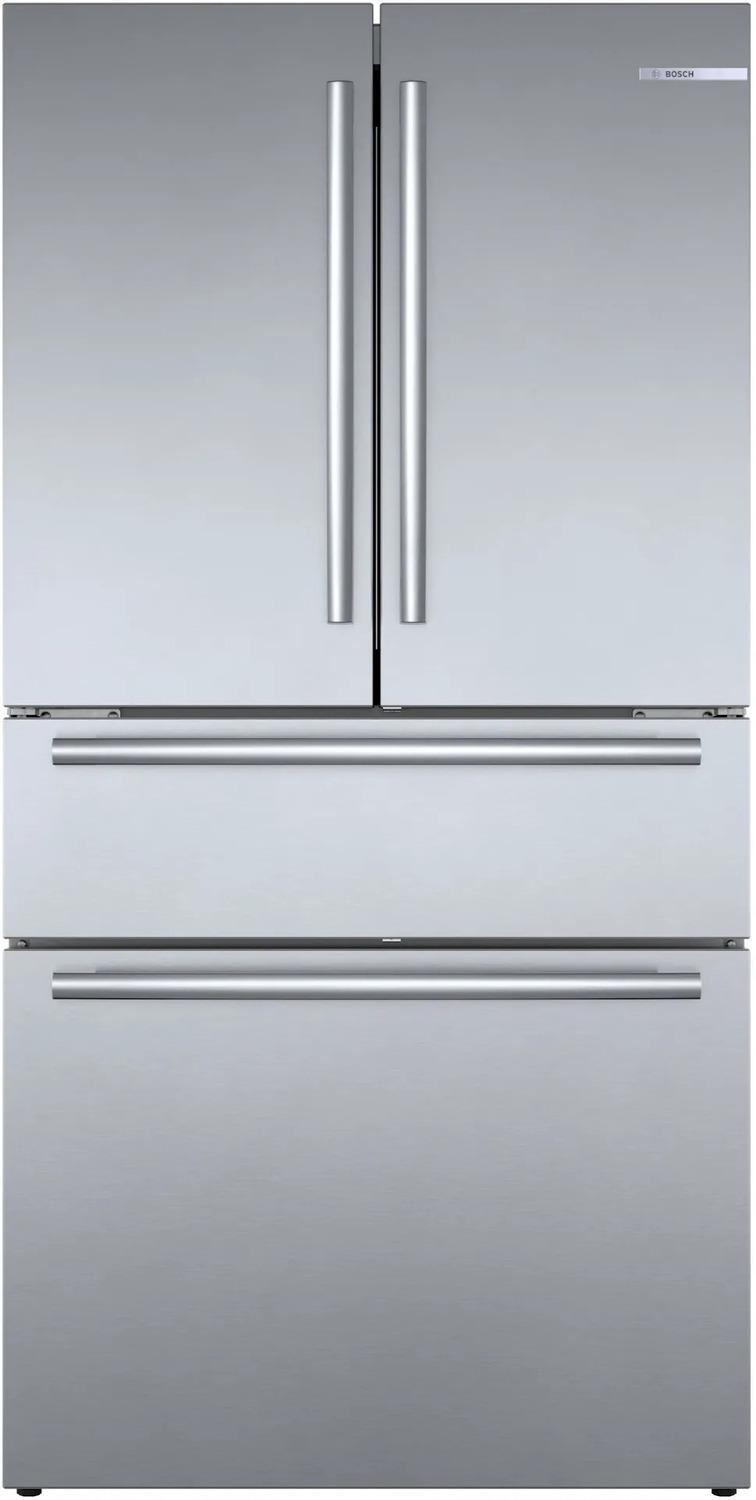 800 Series French Door Bottom Mount Refrigerator 36" Stainless steel (with anti-fingerprint) - (B36CL80SNS)