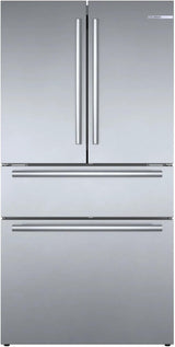 800 Series French Door Bottom Mount Refrigerator 36" Stainless steel (with anti-fingerprint) - (B36CL80SNS)