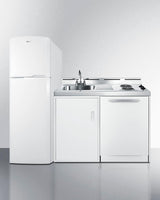 71" Wide All-in-one Kitchenette With Dishwasher - (ACKDW72)