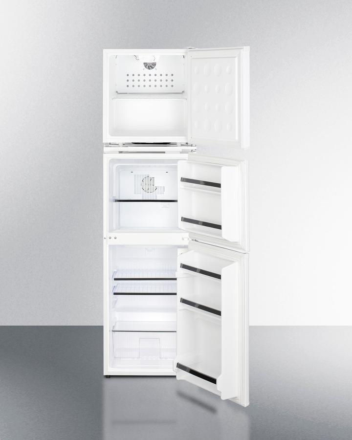 19" Wide Allergy-free Refrigerator/general Purpose Refrigerator-freezer Combination - (AZRF7W)