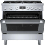 800 Series Gas Freestanding Range 36" Stainless Steel - (HGS8655UC)