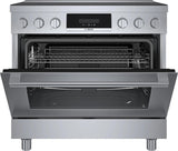 800 Series Induction freestanding range 36" Stainless Steel - (HIS8655U)